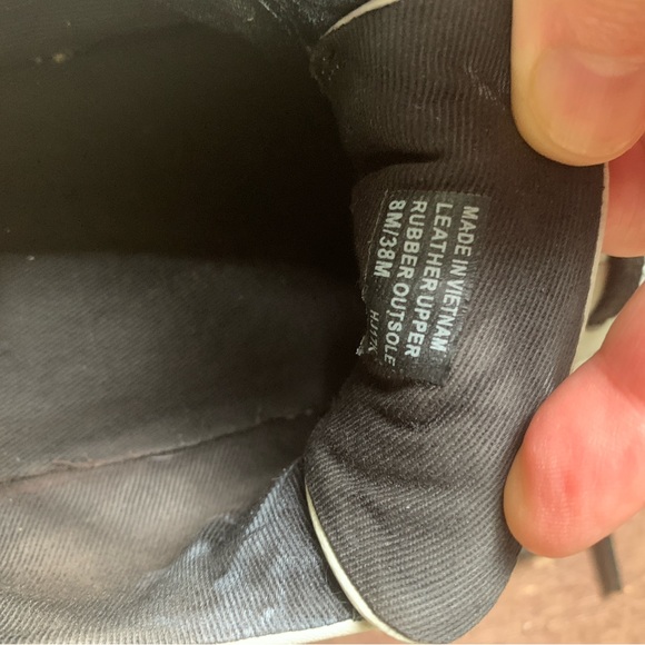 Michael Kors Lola Womens Black and White Casual Sneaker Size 8 - Picture 7 of 11